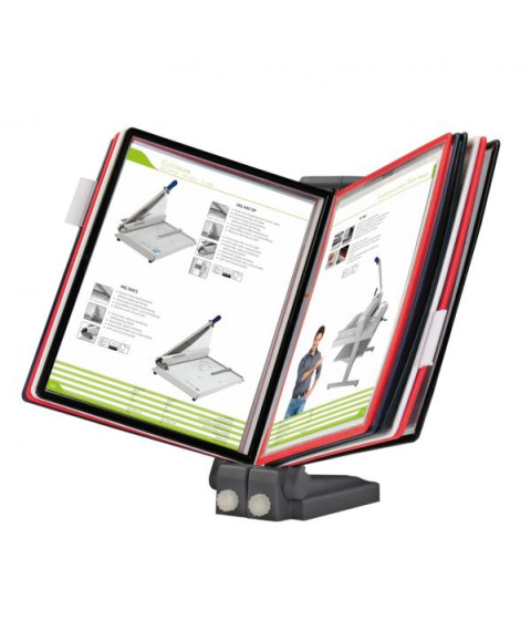 Sistem de prezentare pentru perete, cu 10 rame, ProfiOffice